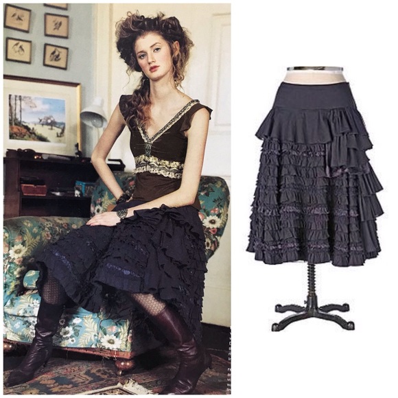 2005 Anthro “Regent Street Skirt” by Lithe - Picture 8 of 8